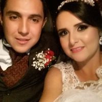 Selfie!! Los novios despues de la misa