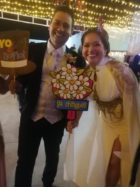 La mejor foto tomada por mis invitados es... 4