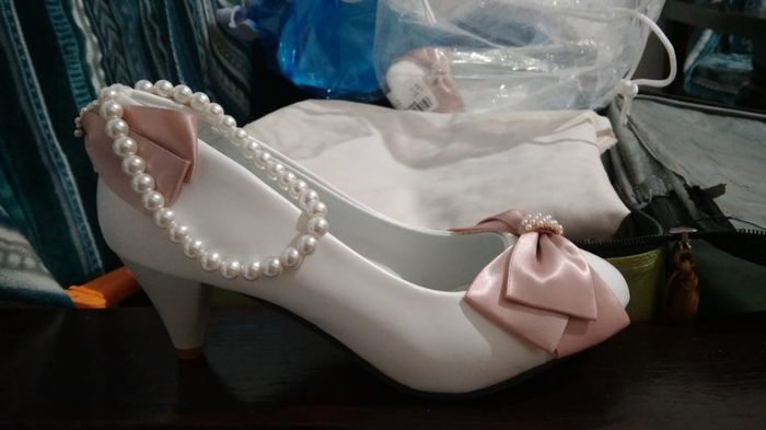 Zapatos de tacón bajito para novias 👠👠 - 1