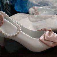 Zapatos de tacón bajito para novias 👠👠 - 1