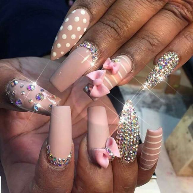 Ideas de uñas 💕👰👑 - 4