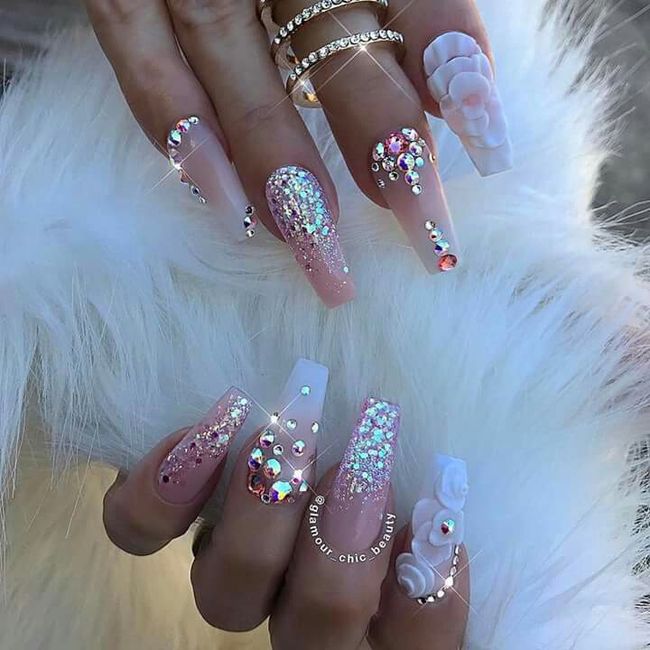 Ideas de uñas 💕👰👑 - 5