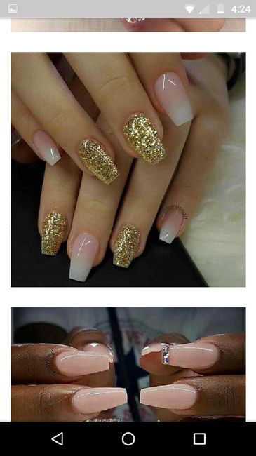Ideas de uñas 💕👰👑 - 1