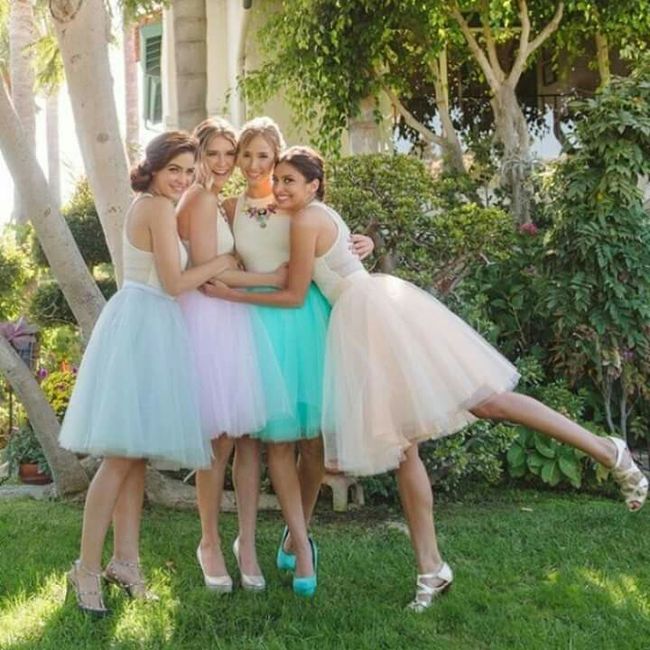 Vestidos para damas con tul - 7
