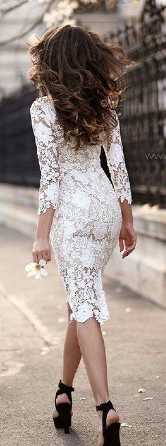 Ideas de vestidos para boda civil - 9
