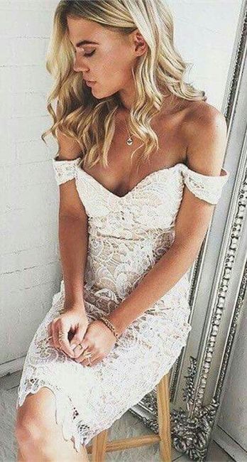 Ideas de vestidos para boda civil - 10
