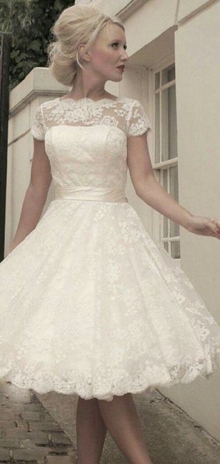 Ideas de vestidos para boda civil - 13