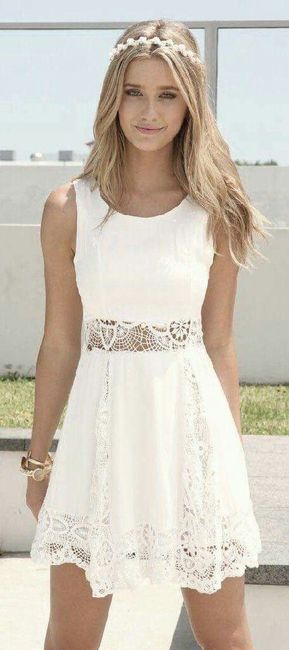 Ideas de vestidos para boda civil - 15