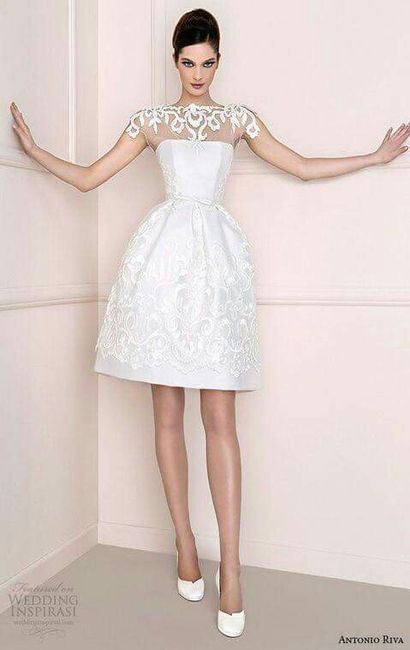 Ideas de vestidos para boda civil - 16