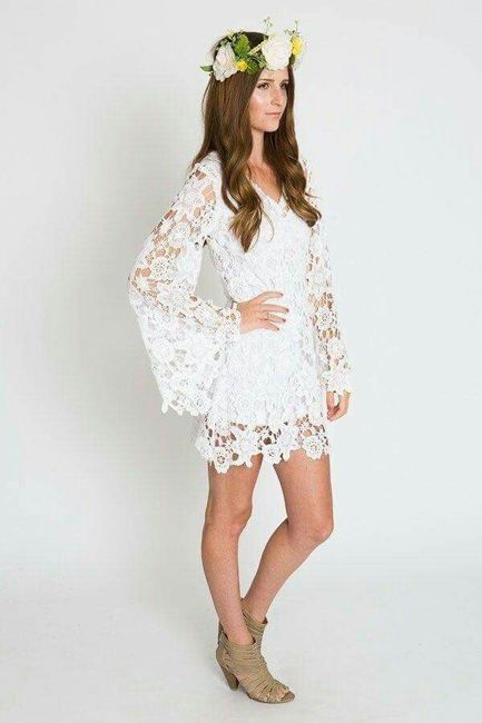 Ideas de vestidos para boda civil - 19