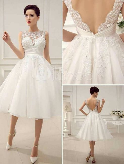 Ideas de vestidos para boda civil - 31