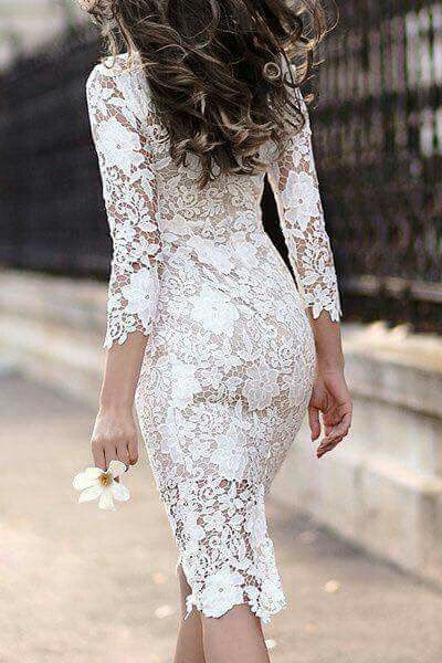 Ideas de vestidos para boda civil - 38