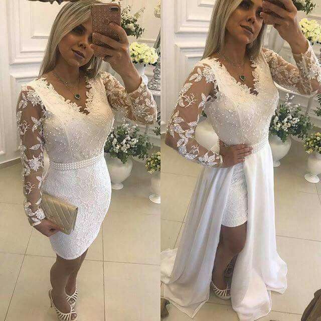 Ideas de vestidos para boda civil - 40