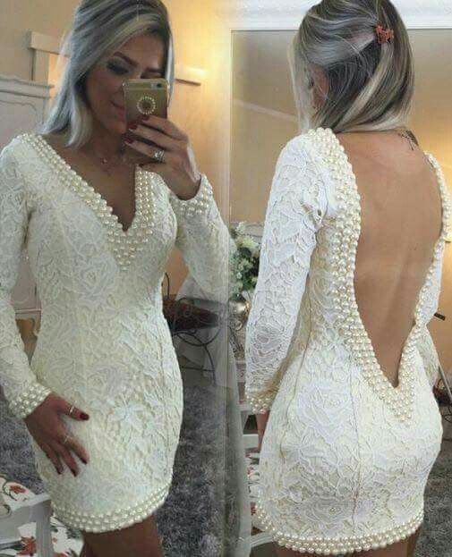 Ideas de vestidos para boda civil - 43