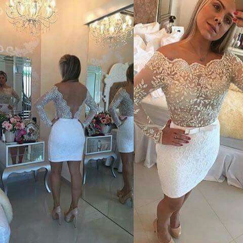 Ideas de vestidos para boda civil - 47
