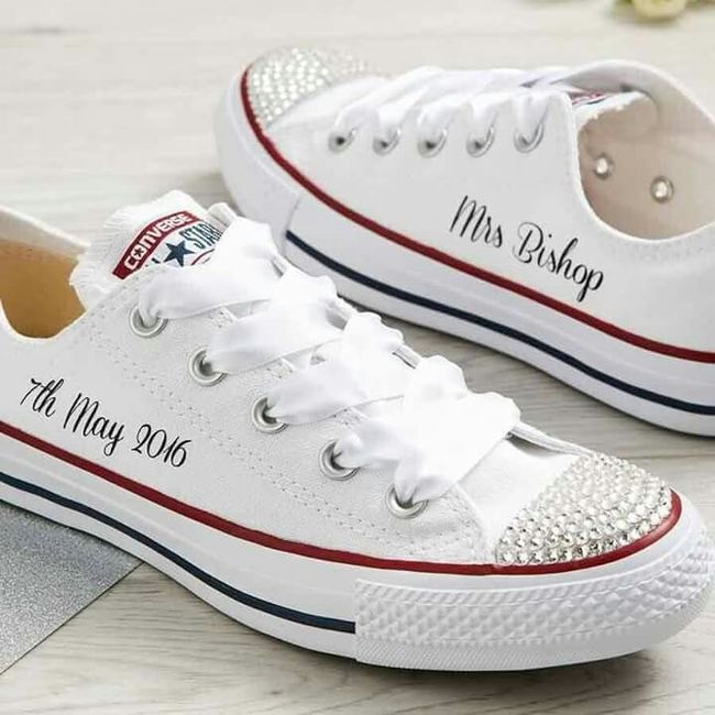 Zapatillas de novia, zapato bajito y tenis - 32