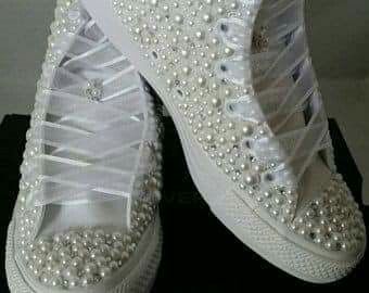 Zapatillas de novia, zapato bajito y tenis - 35