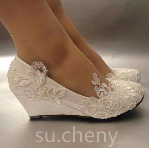 Zapatillas de novia, zapato bajito y tenis - 41