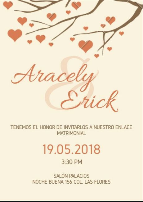 Plantillas para invitaciones - 1