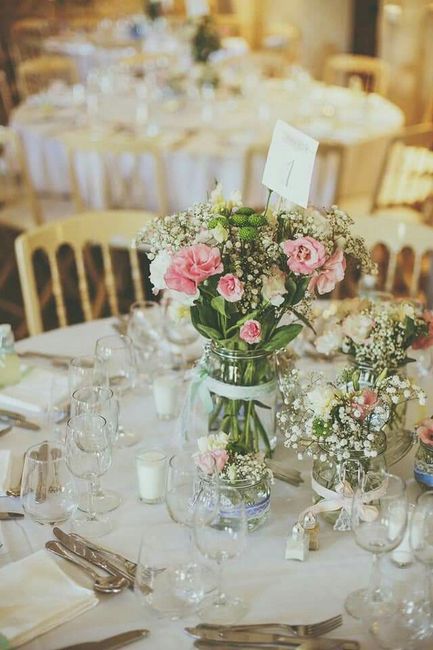 Ideas para centros de mesa 💕🌷🌻🌼🌸🌺 63