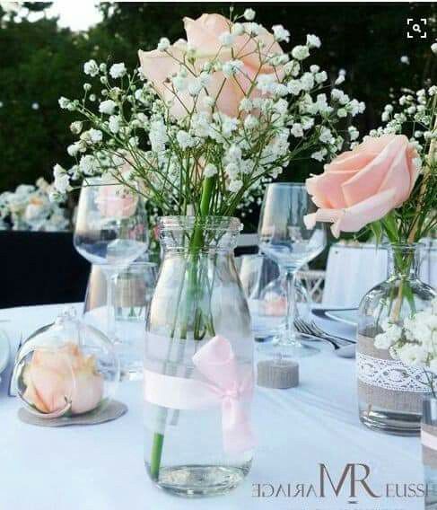 Ideas para centros de mesa 💕🌷🌻🌼🌸🌺 64