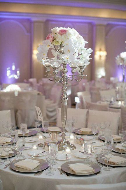 Ideas para boda en color Plata 💕 - 2