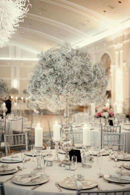 Ideas para boda en color Plata 💕 - 5