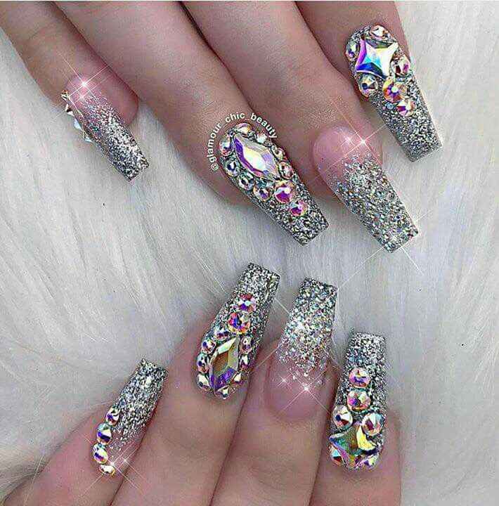 Ideas de uñas 💕👰👑 - 12