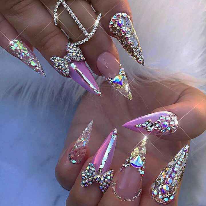 Ideas de uñas 💕👰👑 - 20