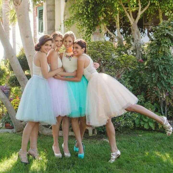 Vestidos para damas con tul - 7