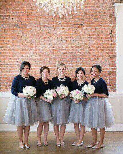Vestidos para damas con tul - 9