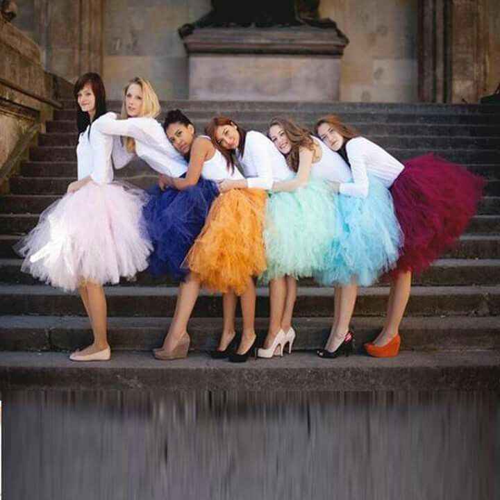 Vestidos para damas con tul - 12
