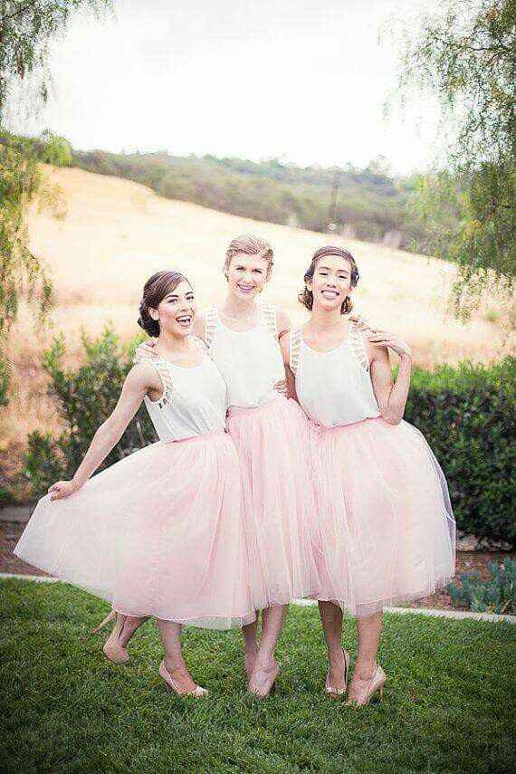Vestidos para damas con tul - 14
