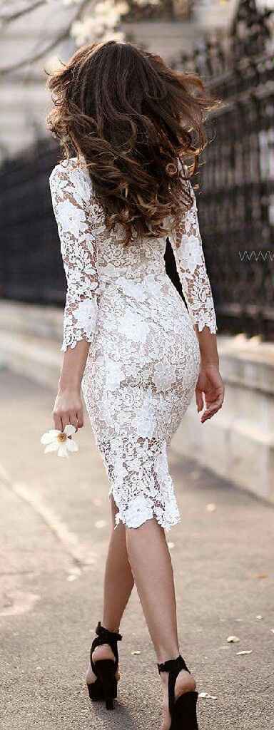 Ideas de vestidos para boda civil - 9