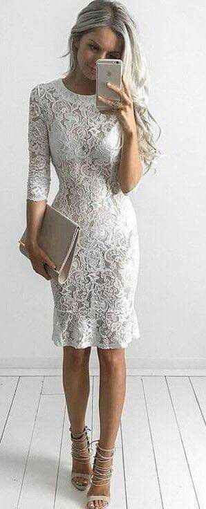 Ideas de vestidos para boda civil - 11