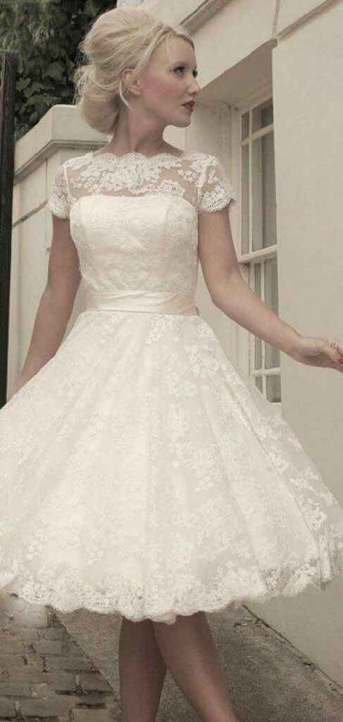 Ideas de vestidos para boda civil - 13