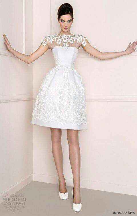 Ideas de vestidos para boda civil - 16