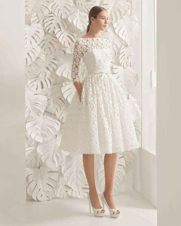 Ideas de vestidos para boda civil - 17