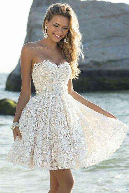 Ideas de vestidos para boda civil - 26
