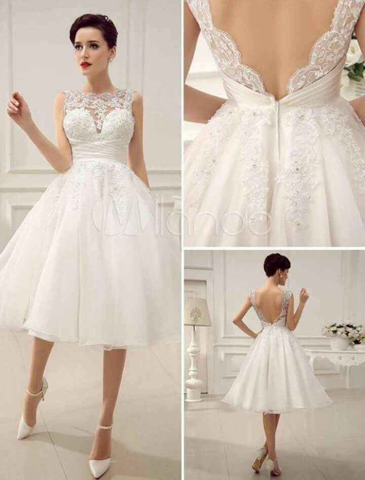 Ideas de vestidos para boda civil - 31