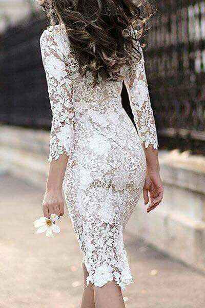 Ideas de vestidos para boda civil - 38
