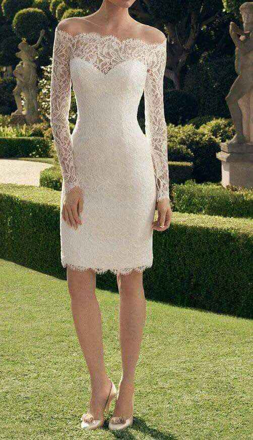 Ideas de vestidos para boda civil - 39