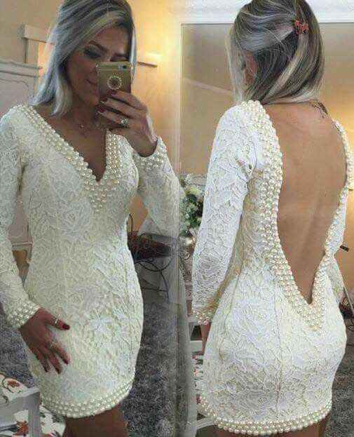 Ideas de vestidos para boda civil - 43
