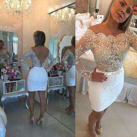 Ideas de vestidos para boda civil - 47