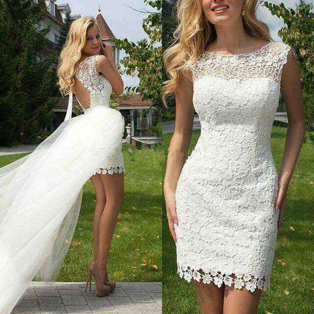 Ideas de vestidos para boda civil - 48
