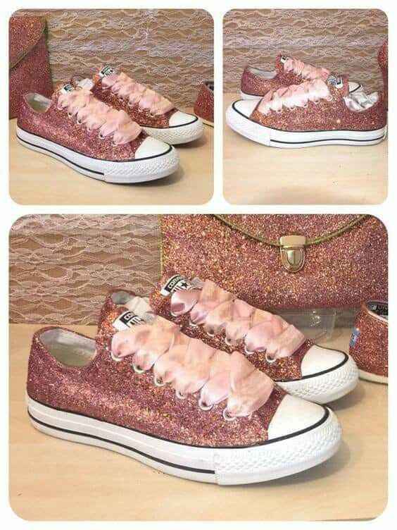 Zapatillas de novia, zapato bajito y tenis - 33