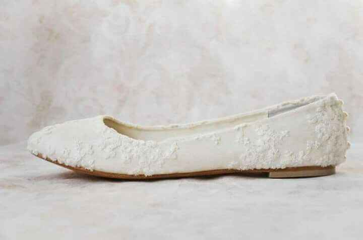 Zapatillas de novia, zapato bajito y tenis - 38
