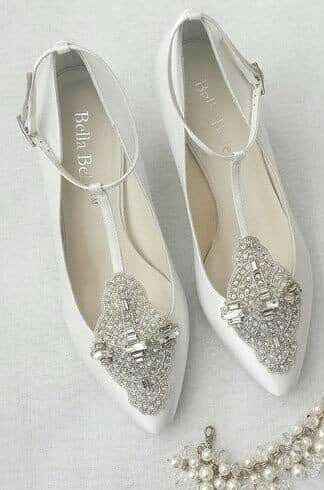 Zapatillas de novia, zapato bajito y tenis - 44