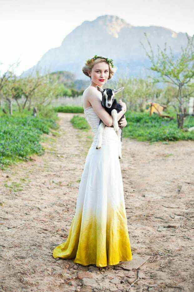 Vestidos con efecto degradado de colores - 1