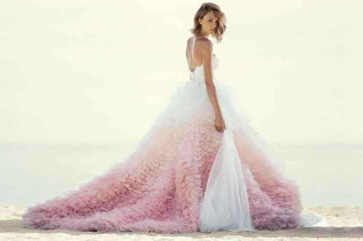 Vestidos con efecto degradado de colores - 2